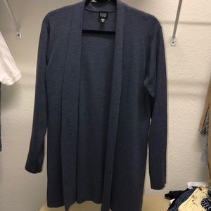 Eileen Fisher Wool Cardigan Large